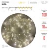 Гирлянда LED Нить 10 м ENIN-10B теплый свет 8 режимов, 220 V, IP20 60/720