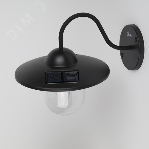 Светильник уличный ERASF22-38 на солнечных батареях настенный Ретро 1 LED