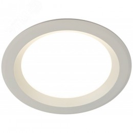 Светильник даунлайт светодиодный SDL-10-90-30K-W35 встраиваемый круглый 35Вт 3000K 3600Лм 228х228х66