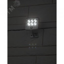 Прожектор с датчиком движения c выносной солнечной батареей, 6LED,150lm ERAFS024-07