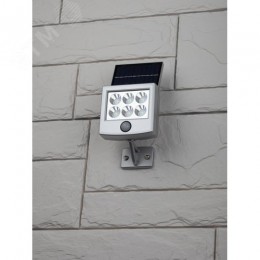 Прожектор с датчиком движения, на солнечной батарее, 6LED, 150 lm ERAFS048-08