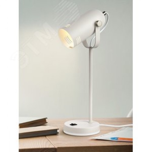 Светильник настольный N-117-Е27-40W-W белый (12/48)