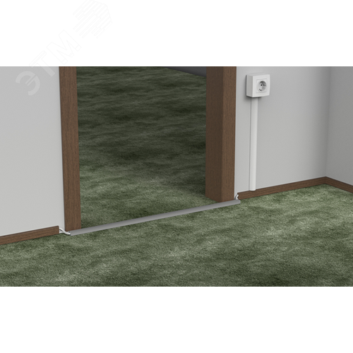 Кабель канал KK-20-12-F полукруглый 20х12 серый 60 м