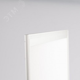 Панель светодиодная IP40 595x595x8 40Вт 3420Лм 4000К СЕР (требуется драйвер Б0039417) SPL-510-S-40K-040