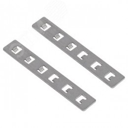 Коннектор TRM-R20-C прямой для встраиваемого магнитного шинопровода NOVA TRM-R20, TRM-PC20 черный