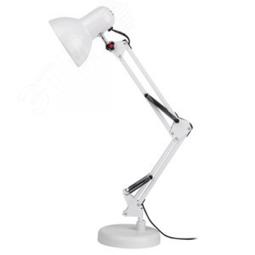 Светильник настольный белый N-214-E27-40W-W