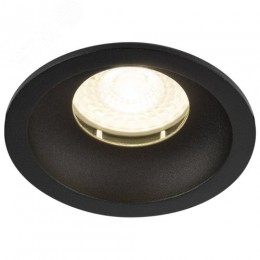 Светильник встраиваемый влагозащищенный под лампу MR16/GU5.3 (в комплект не входит) IP44 черный матовый WR4 SBK