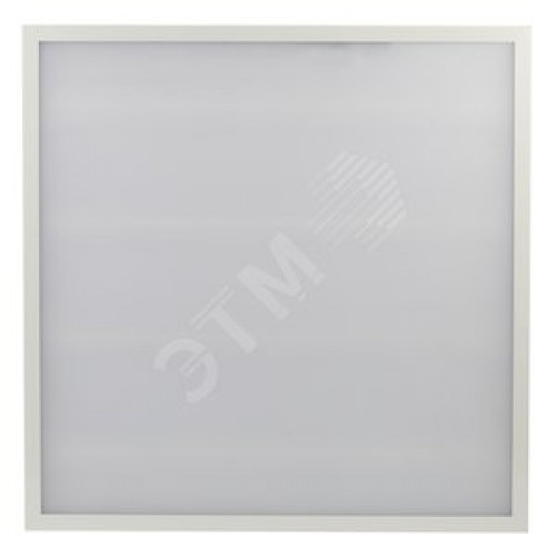 Светильник светодиодный ДВО/ДПО 40Вт с равномерной засветкой матовый 6500К 4200Лм <1% IP40 595x595 SPO-1-40-6K-M [4]