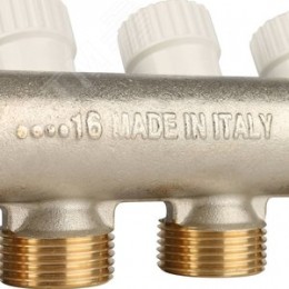 Коллектор распределительный 3/4', 4 отвода 3/4'ЕК