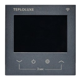 Терморегулятор электронный Теплолюкс Pontus wi-fi черный Space
