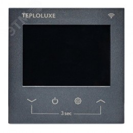 Терморегулятор электронный Теплолюкс Pontus wi-fi черный Space