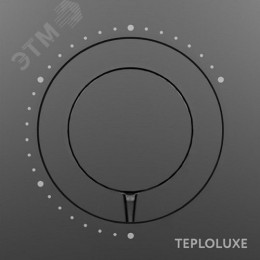 Терморегулятор механический Теплолюкс Solus черный