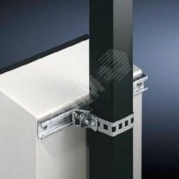 Крепление шкафов ТШ на квадратные  50 ? 200 мм и круглые опоры 50 ? 250 мм