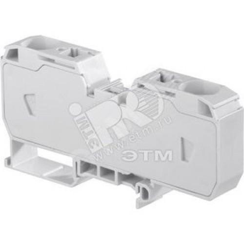 Клемма пружинная D35/16.N.2L 35мм.кв. синяя