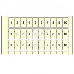 Клемма маркировочная 10x(21...30) RC65 горизонтальная