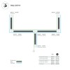 Заглушка LGD-4TR-CAP-WH (C) (ARL, IP20 Пластик, 3 года)