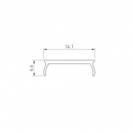 Блок питания ARS-150-24 (24V, 6.25A, 150W) (ARL, IP20 Сетка, 2 года)
