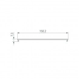 Блок питания ATS-24-150-LS (24V, 6.2A, 150W)