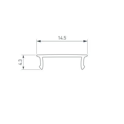 Экран SL-W15-2000 OPAL (ARL, Пластик)