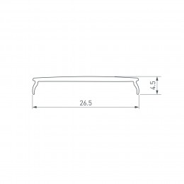 Блок питания ARV-DR100-24 (24V, 4.2A, 100W) (ARL, IP20 DIN-рейка)