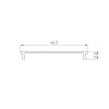 Блок питания ARV-DR100-24 (24V, 4.2A, 100W) (ARL, IP20 DIN-рейка)