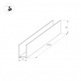 Блок питания ARS-250-24 (24V, 10.4A, 250W) (ARL, IP20 Сетка, 2 года)