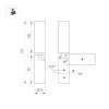 Блок питания ARV-DR60-24 (24V, 2.5A, 60W) (ARL, IP20 DIN-рейка)