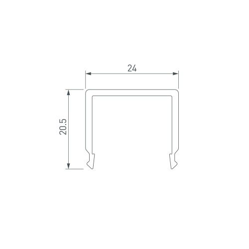 Блок питания ARV-DR60-12 (12V, 5A, 60W) ( IP20 DIN-рейка)