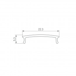 Экран SL-KANT-H16-3000 ROUND OPAL
