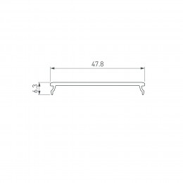 Блок питания ARS-35-24 (24V, 1.5A, 35W) (ARL, IP20 Сетка, 2 года)