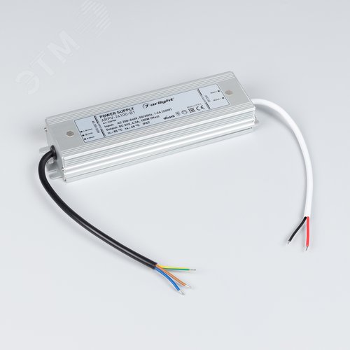 Блок питания ARPV-24100-B1 (24V, 4,2A, 100W) (ARL, IP67 Металл, 3 года)