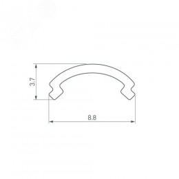 Блок питания ARV-DR150-24 (24V, 6.25A, 150W) ( IP20 DIN-рейка)