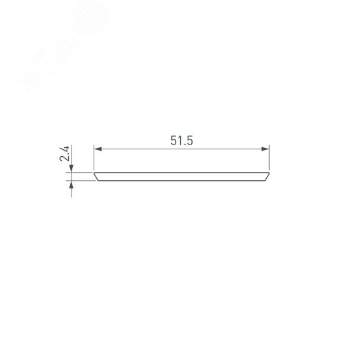 Блок питания ARV-DR100-24 (24V, 4.2A, 100W) (ARL, IP20 DIN-рейка)