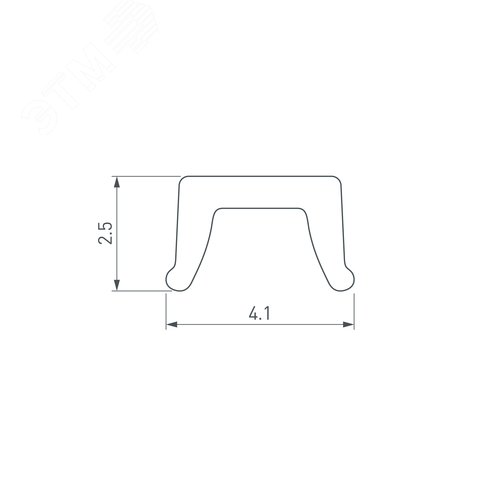 Блок питания ARS-35-24 (24V, 1.5A, 35W) (ARL, IP20 Сетка, 2 года)