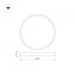 Блок питания ARS-35-24 (24V, 1.5A, 35W) (ARL, IP20 Сетка, 2 года)