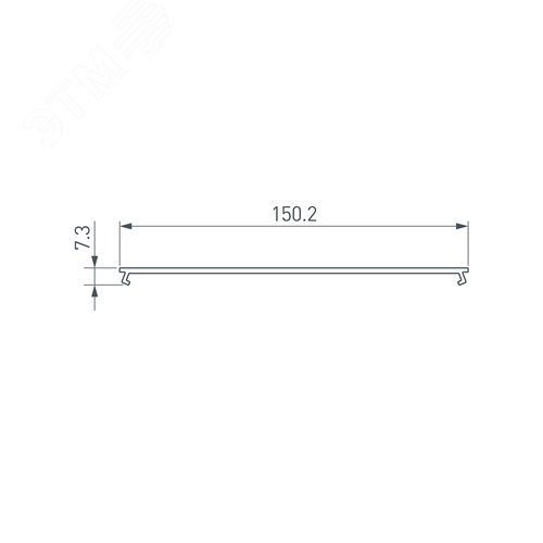 Блок питания ATS-24-150-LS (24V, 6.2A, 150W)