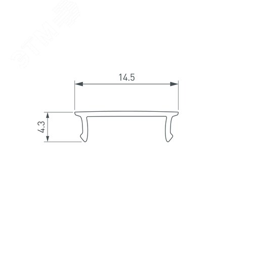 Экран SL-W15-3000 OPAL (пластик)