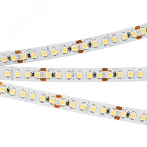 Лента светодиодная 14,4 Вт/м 24В IP20 4000K 180LED/м RT-A180-8mm SMD 3528 5 м