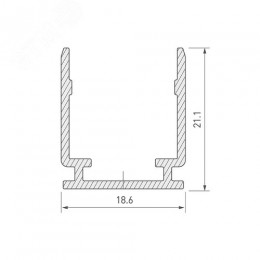 Блок питания ARV-DR30-24 (24V, 1.25A, 30W) (ARL, IP20 DIN-рейка)