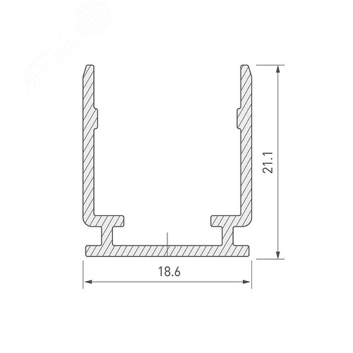 Блок питания ARV-DR30-24 (24V, 1.25A, 30W) (ARL, IP20 DIN-рейка)