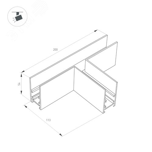 Экран матовый для PDS, MIC (ARL, Пластик)