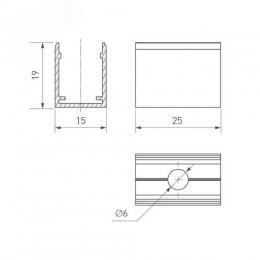 Блок питания ARV-DR30-24 (24V, 1.25A, 30W) (ARL, IP20 DIN-рейка)