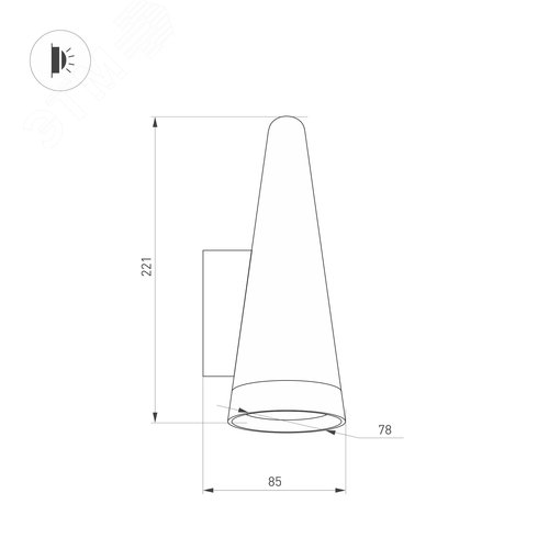 Блок питания ARS-35-24 (24V, 1.5A, 35W) (ARL, IP20 Сетка, 2 года)