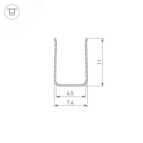 Экран SL-W17-2000 OPAL (ARL, Пластик)