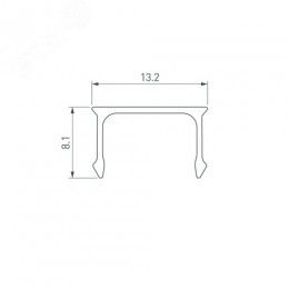 Блок питания ARV-DR150-24 (24V, 6.25A, 150W) ( IP20 DIN-рейка)