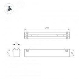 Экран матовый для PDS, MIC-3000 (ARL, Пластик)