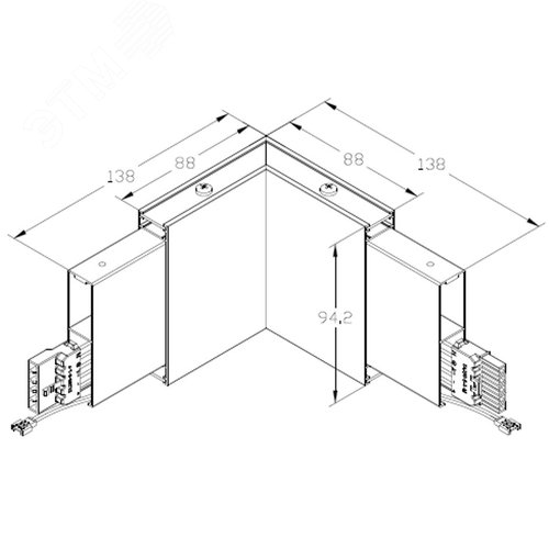 Экран SL-KANT-H16 ROUND OPAL (ARL, Пластик)