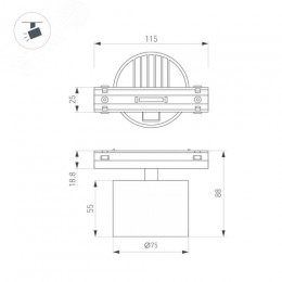 Блок питания ARS-100-24 (24V, 4.2A, 100W) (ARL, IP20 Сетка, 2 года)
