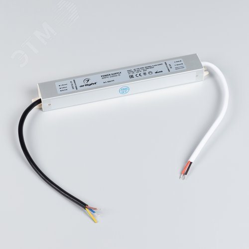 Блок питания ARPV-24040-D (24V, 1.7A, 40W) (ARL, IP67 Металл, 3 года)