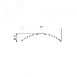 Экран SL-KANT-H16 ROUND OPAL (ARL, Пластик)